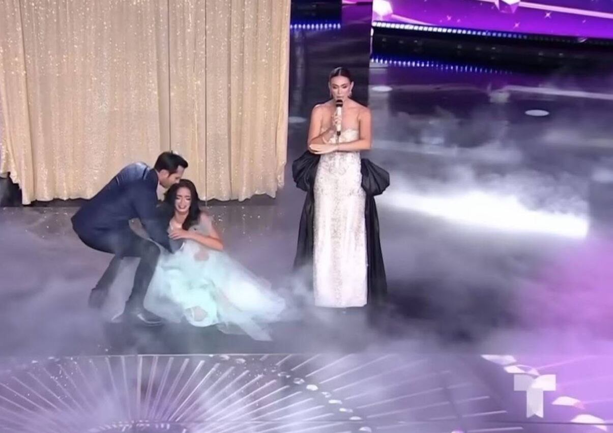 Pérez fue auxiliada por el juez Fabián Ríos y la conductora Jacky Bracamontes