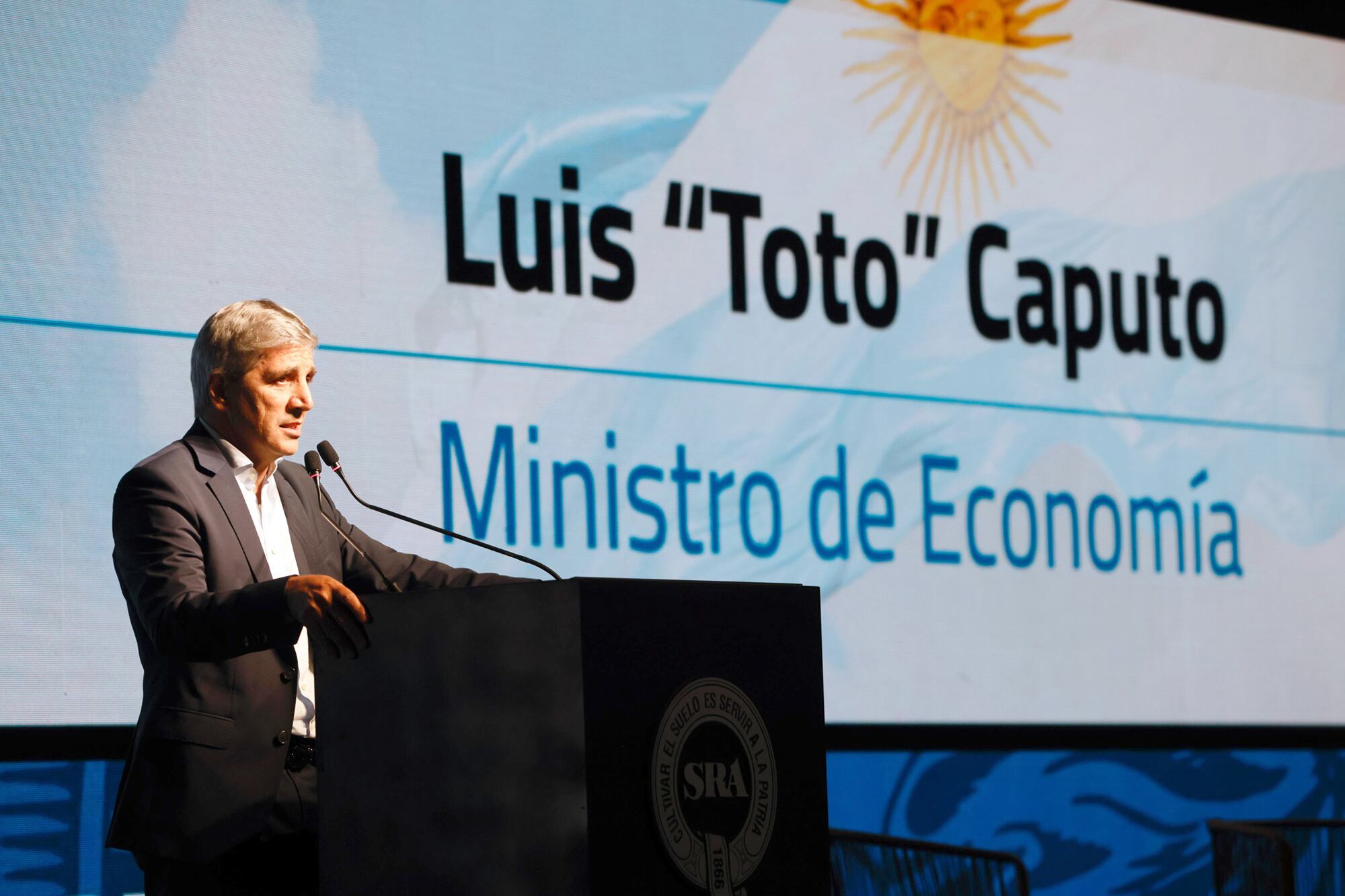 Luis Caputo, ministro de Economía de la Nación