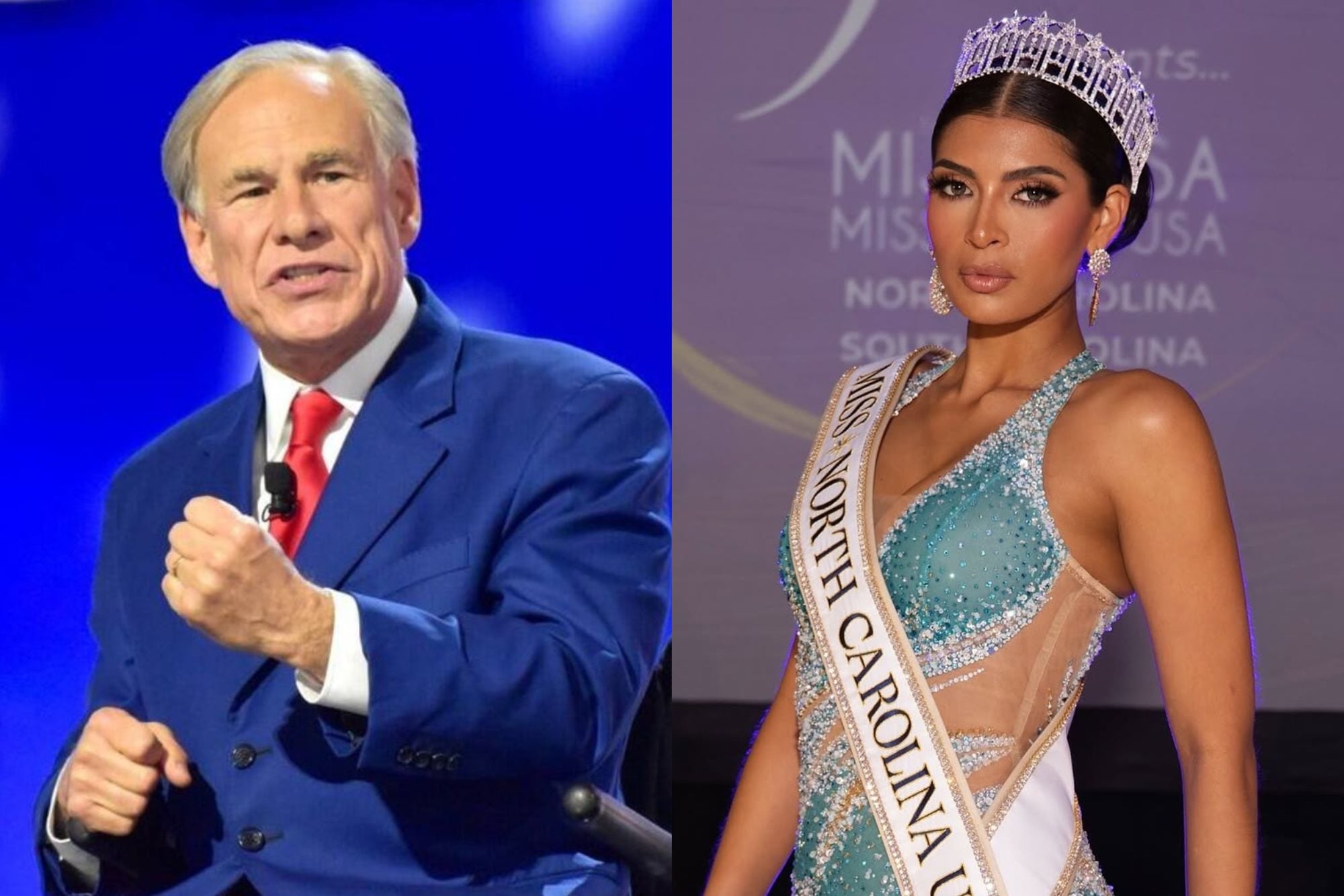 “Esto es una locura”: El gobernador de Texas se sube a la polémica por la corona de Miss North Carolina USA 2026