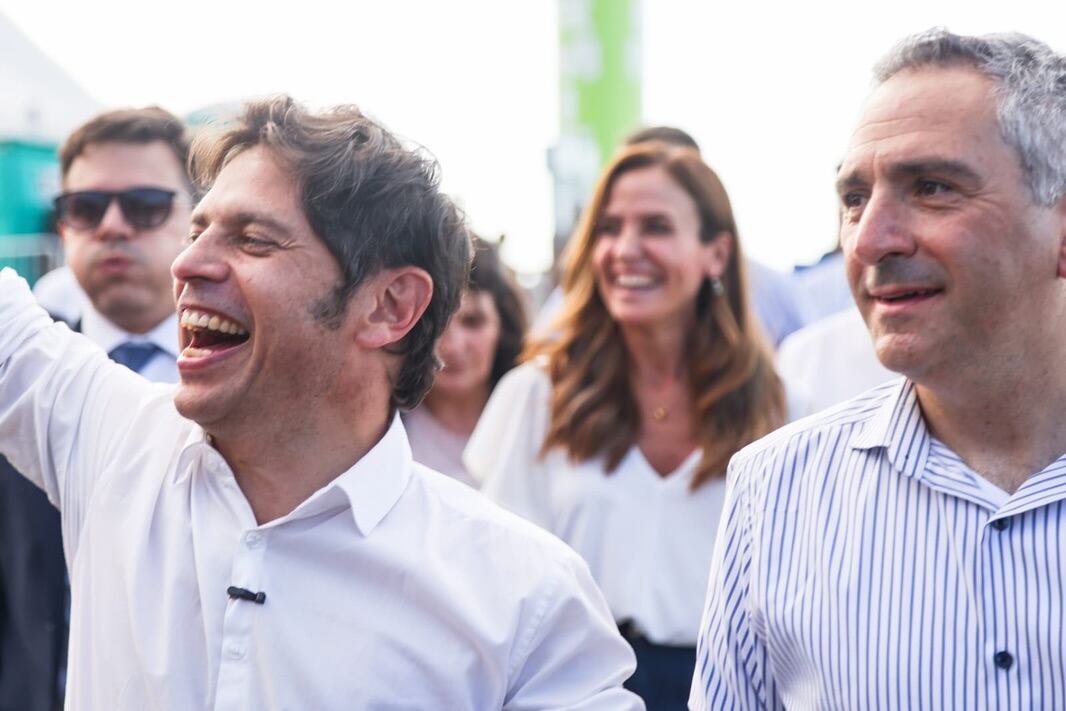 Axel Kicillof con Andrés