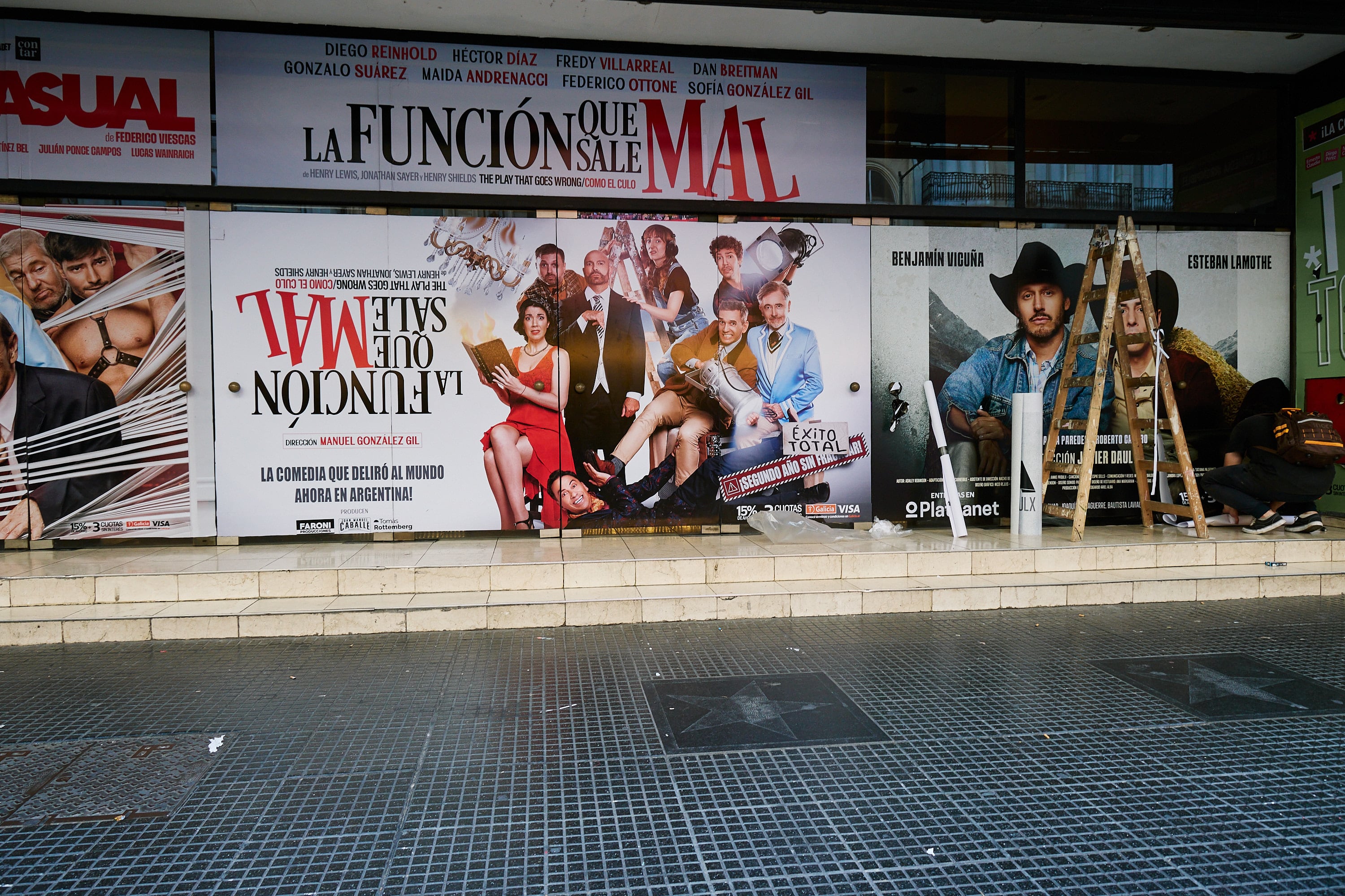 La distribución de puertas de los espectáculos en cartel en el Multitabarís