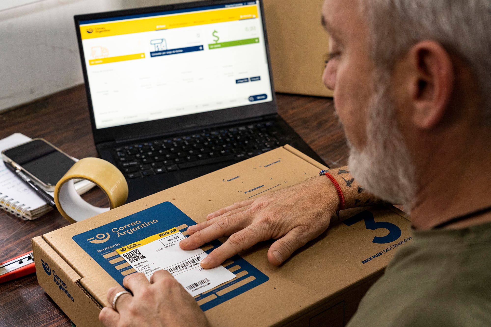 Correo Argentino es la opción más barata, pero que tarda más tiempo