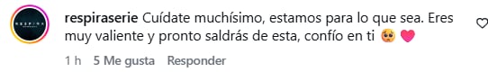 Algunos de los mensajes que recibió de sus fanáticos (Foto: Captura Instagram/@pabloalboran)
