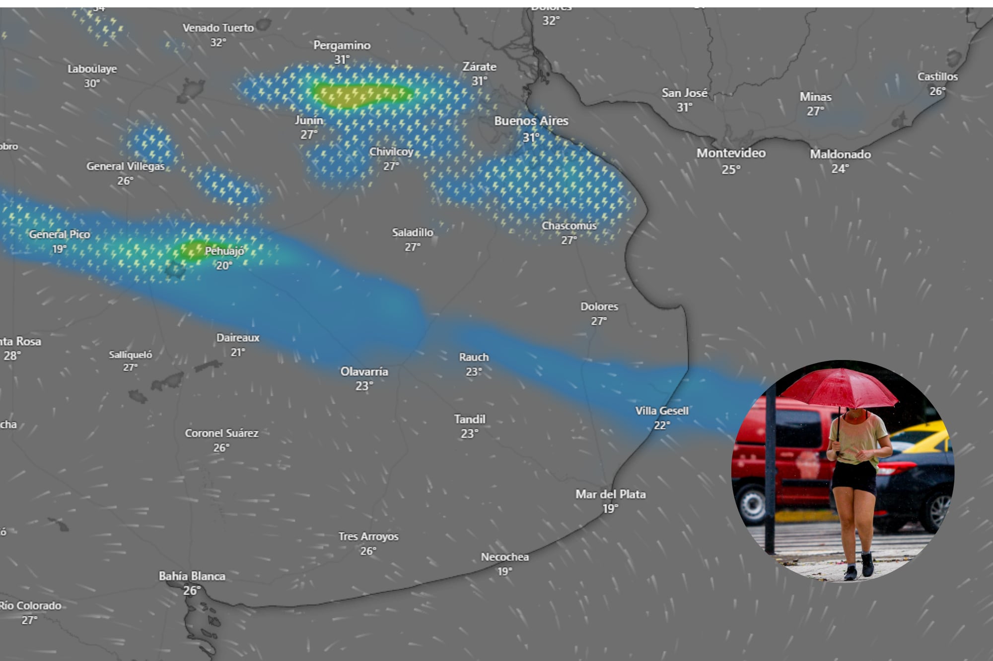 ¿Llueve en Buenos Aires este sábado 13 de diciembre?