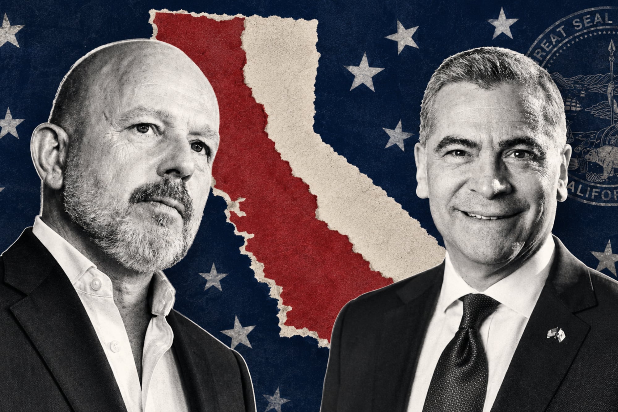 Últimas encuestas en California: Becerra avanza y crece la brecha con Hilton para suceder a Newsom