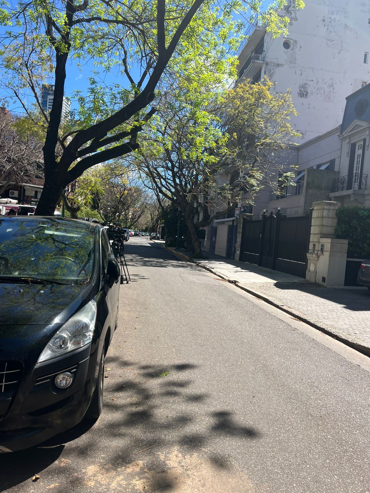 Hace un mes intentaron ingresar por segunda vez en la vivienda de Elena Lynch de Grondona, que se encuentra a dos casas de la de Pampita