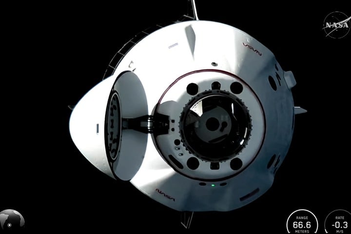La misión Fram2 despegó el 31 de marzo de 2025 a bordo de una cápsula Crew Dragon de SpaceX (Foto: NASA)