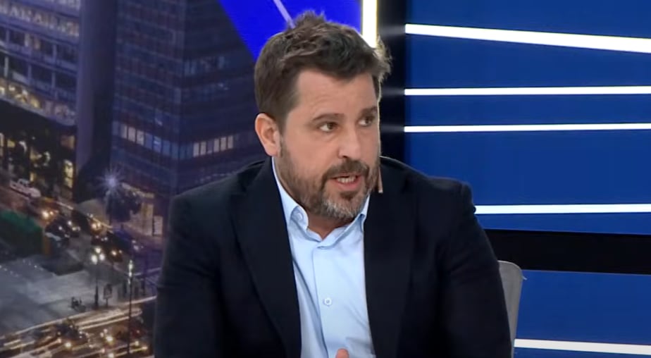 Martín Tetaz en los estudios de LN+