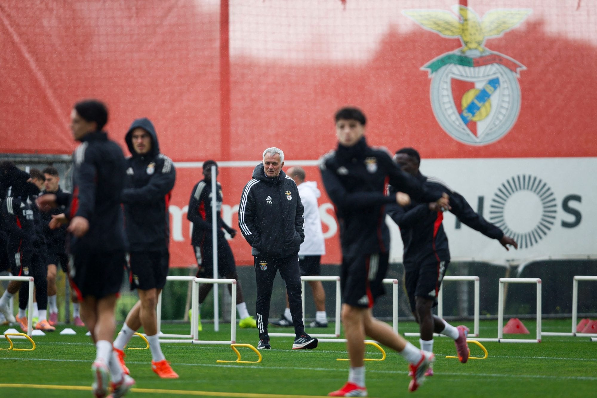 El portugués José Mourinho, entrenador de Benfica