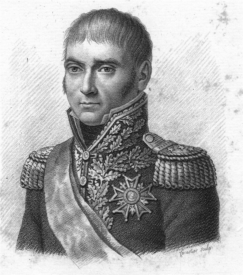 Grabado del general francés Dupont