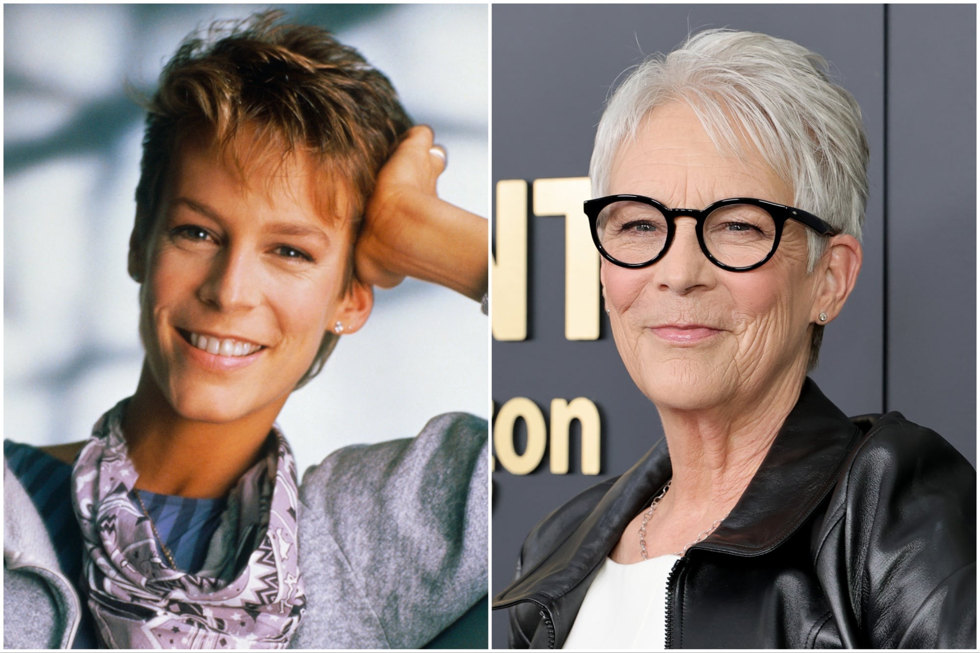 Jamie Lee Curtis antes y ahora