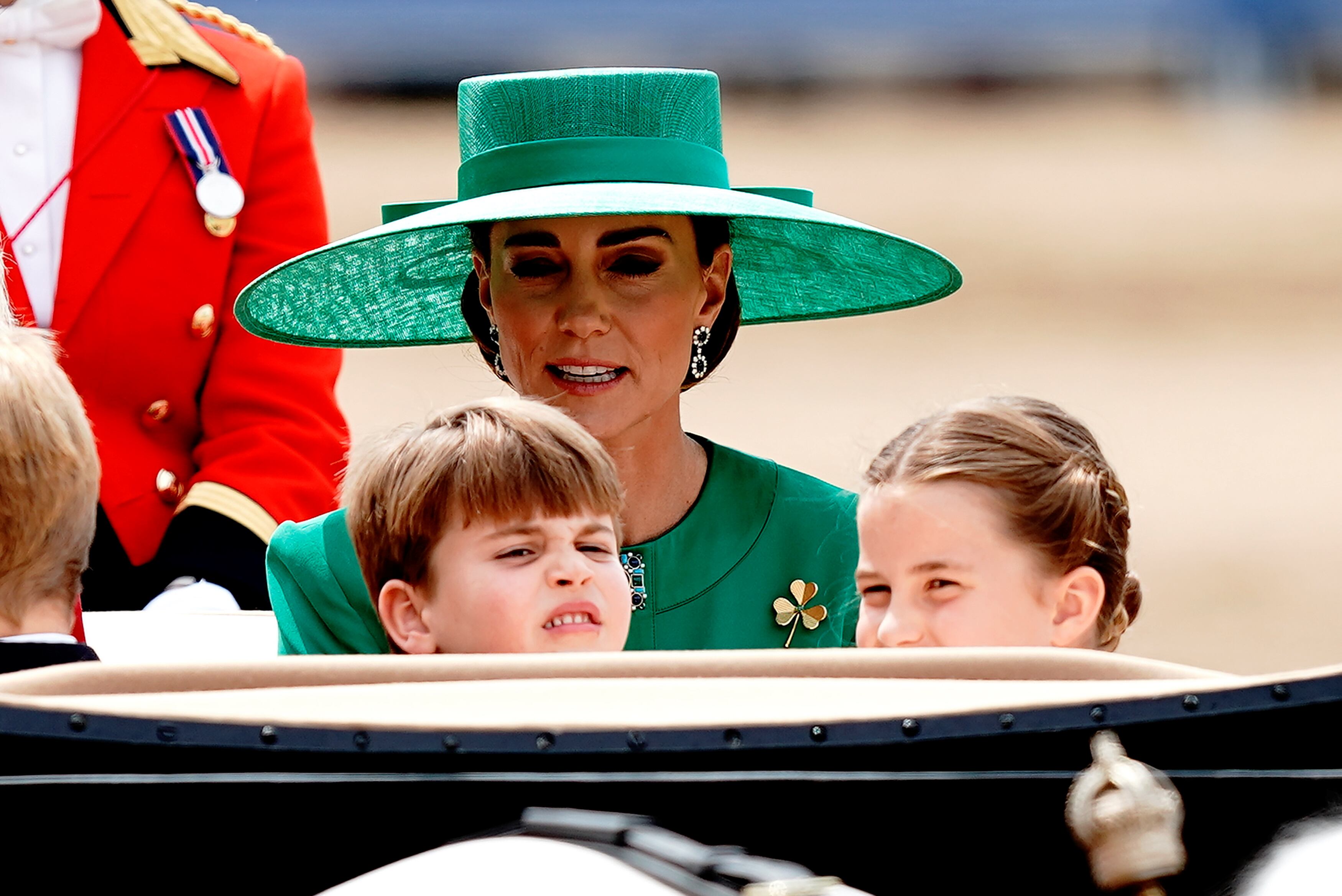 Difunden una imagen del cumpleaños del príncipe Luis tomada por Kate, la primera tras el escándalo por la foto editada