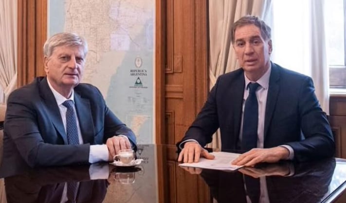 Santilli se reunió con Sergio Ziliotto para analizar la ejecución de la obra pública en La Pampa