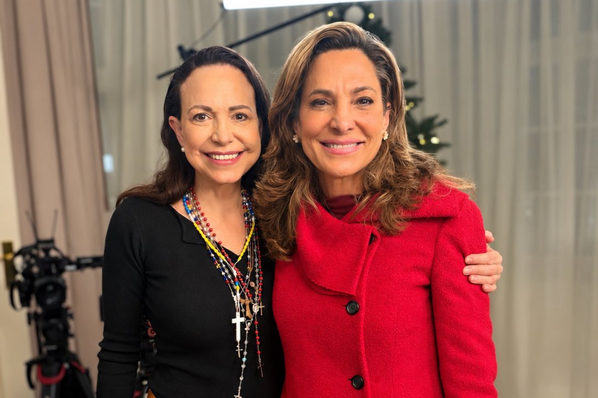 María Corina Machado apoya en las midterms a una candidata enemistada con Trump: “Respaldo a María Elvira Salazar”