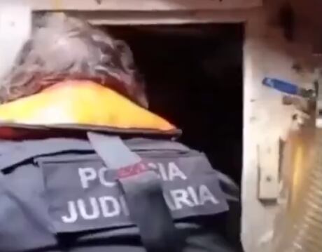 Portugal interceptó un narcosubmarino con 1,7 toneladas de cocaína en el océano Atlántico 7 Captura de pantalla del video publicado por las fuerzas de seguridad de Portugal. Fuente: X