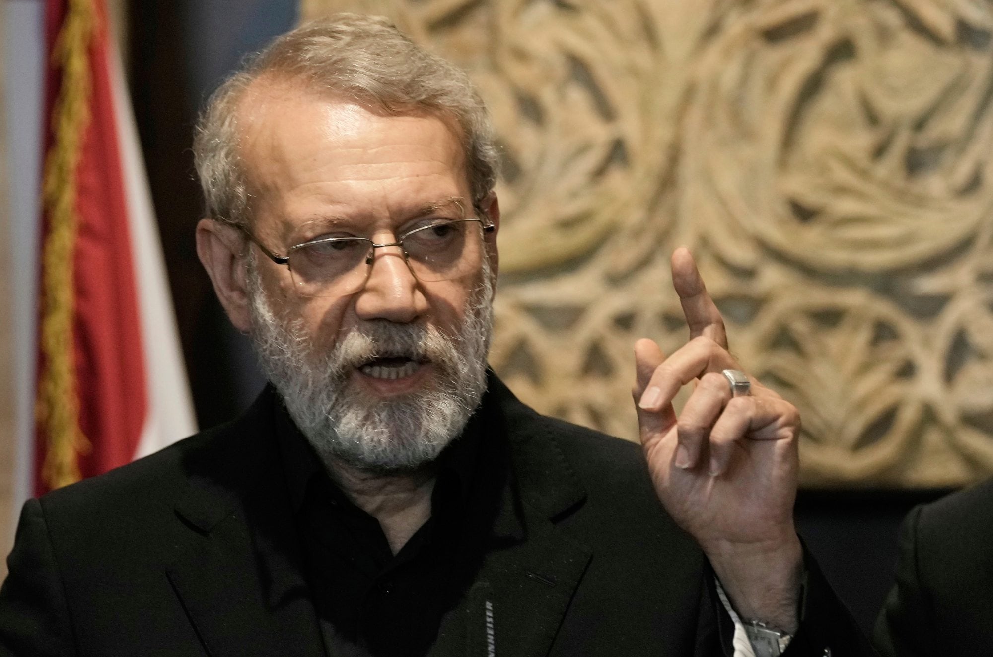 Ali Larijani
(AP/Bilal Hussein)