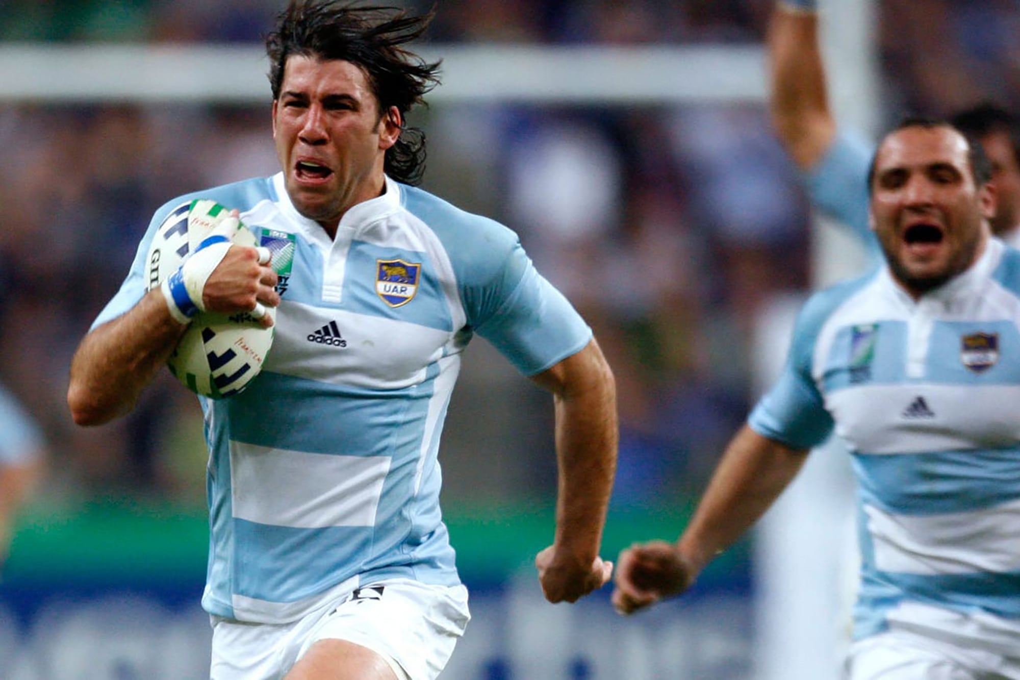 La corrida de Ignacio Corleto que pasó a la historia: el try en el partido inaugural ante Francia en 2007