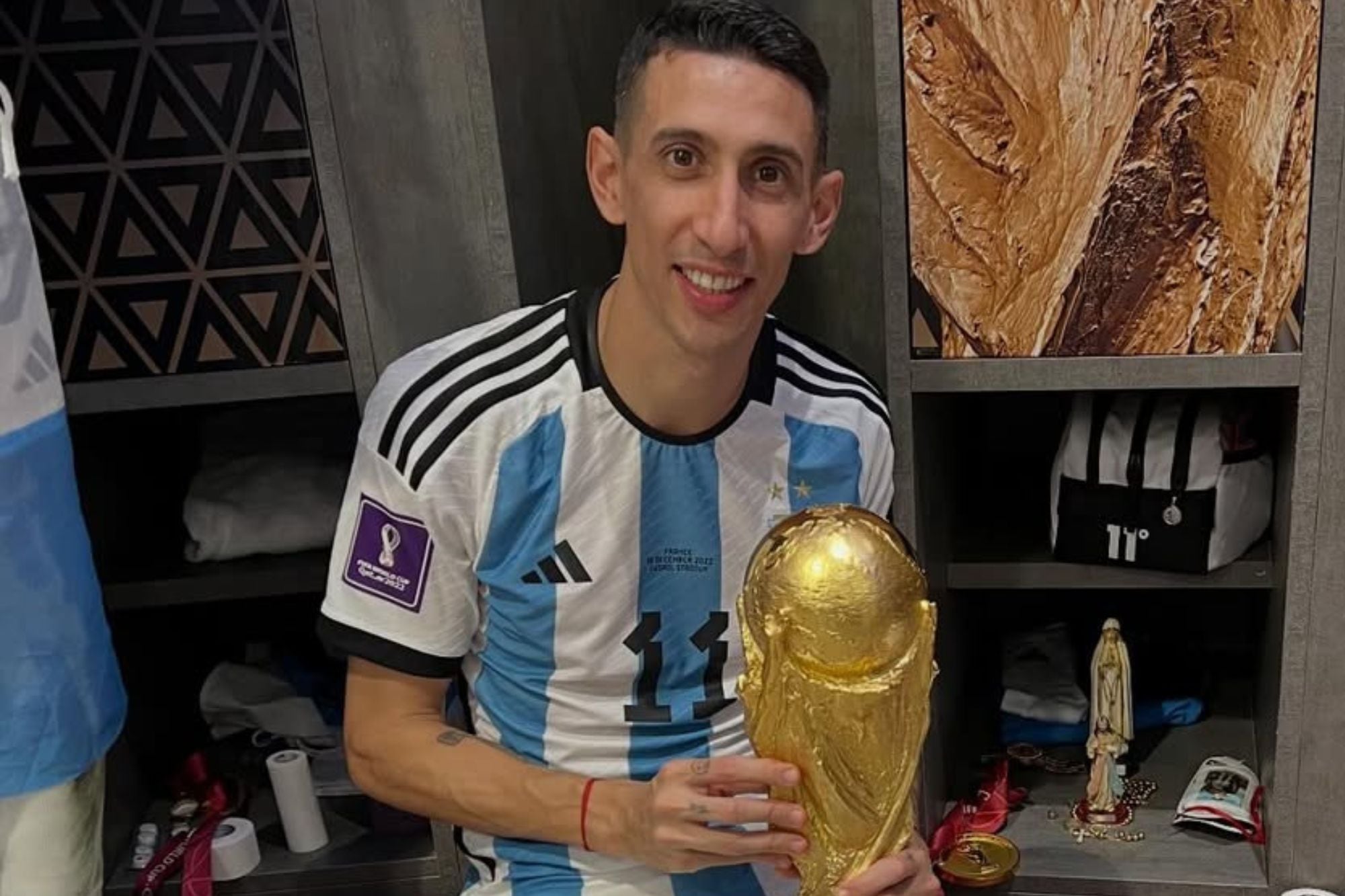 Así vivió Ángel Di María el debut de la selección argentina en el Mundial 2026