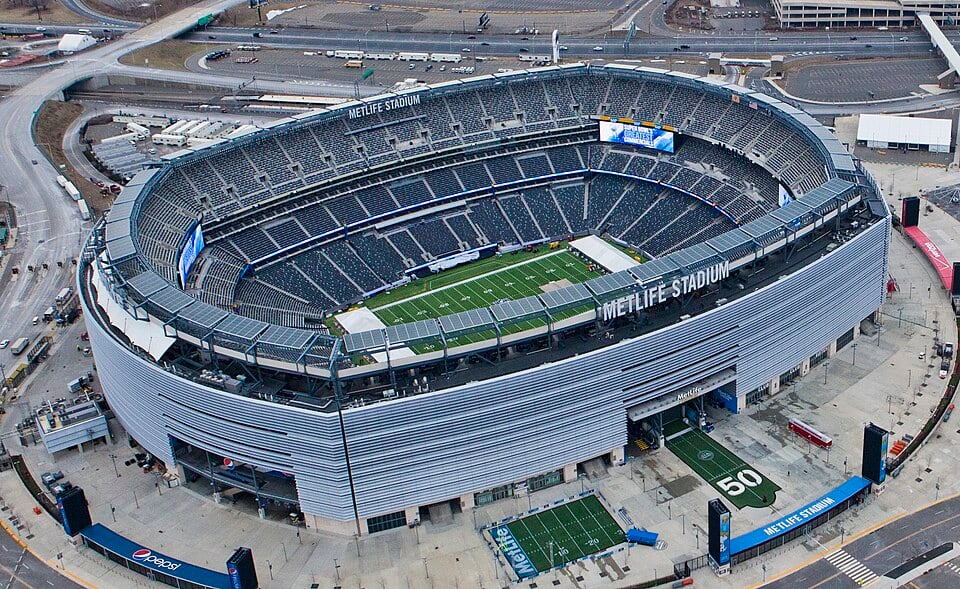 El MetLife Stadium, con lugar para 82500 espectadores, albergará la final del Mundial 2026