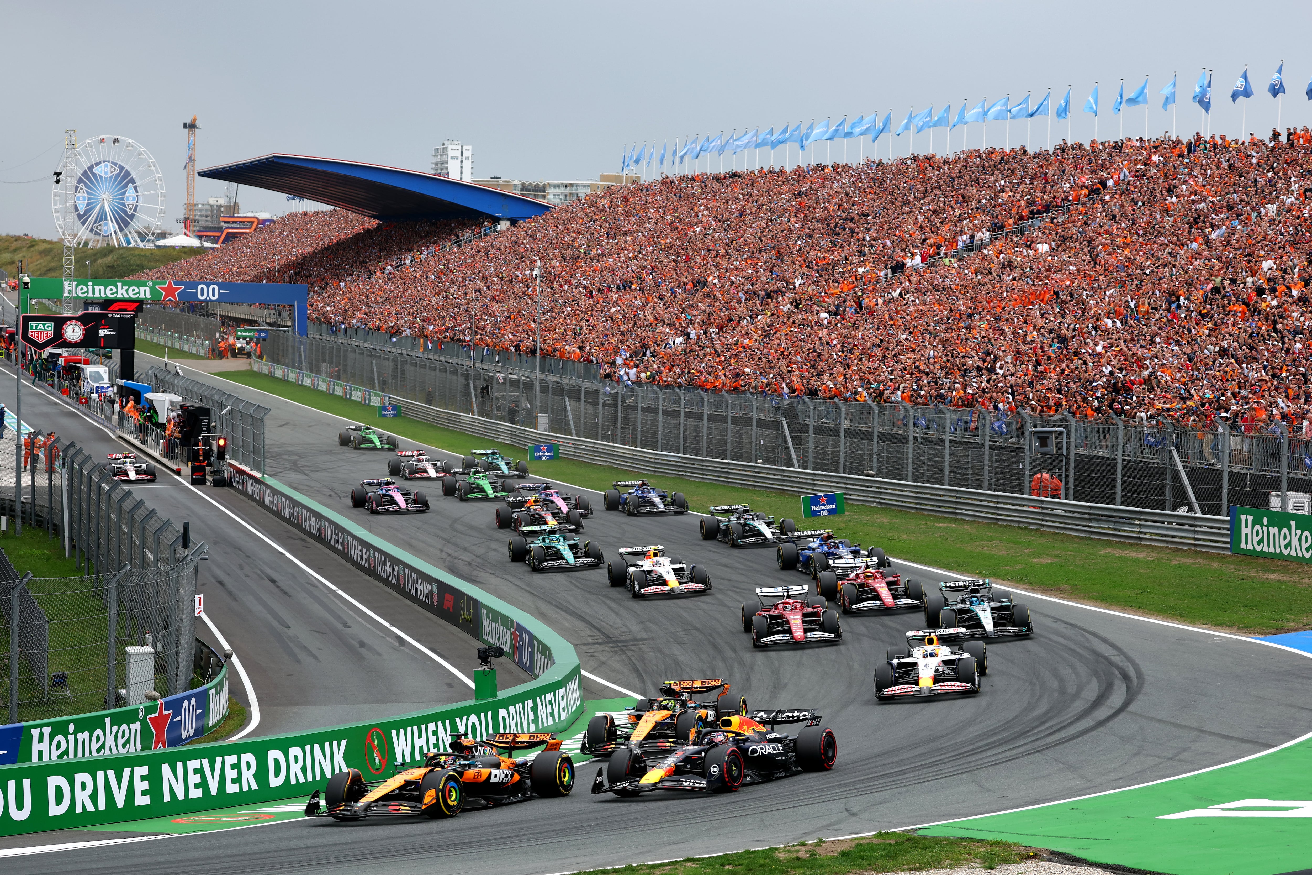 Franco Colapinto en el Gran Premio de Países Bajos de Fórmula 1, en vivo