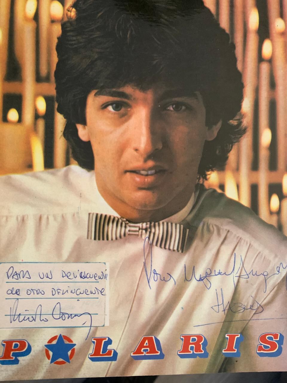 La foto que Ricardo Darín le autografió a Miguel Habud
