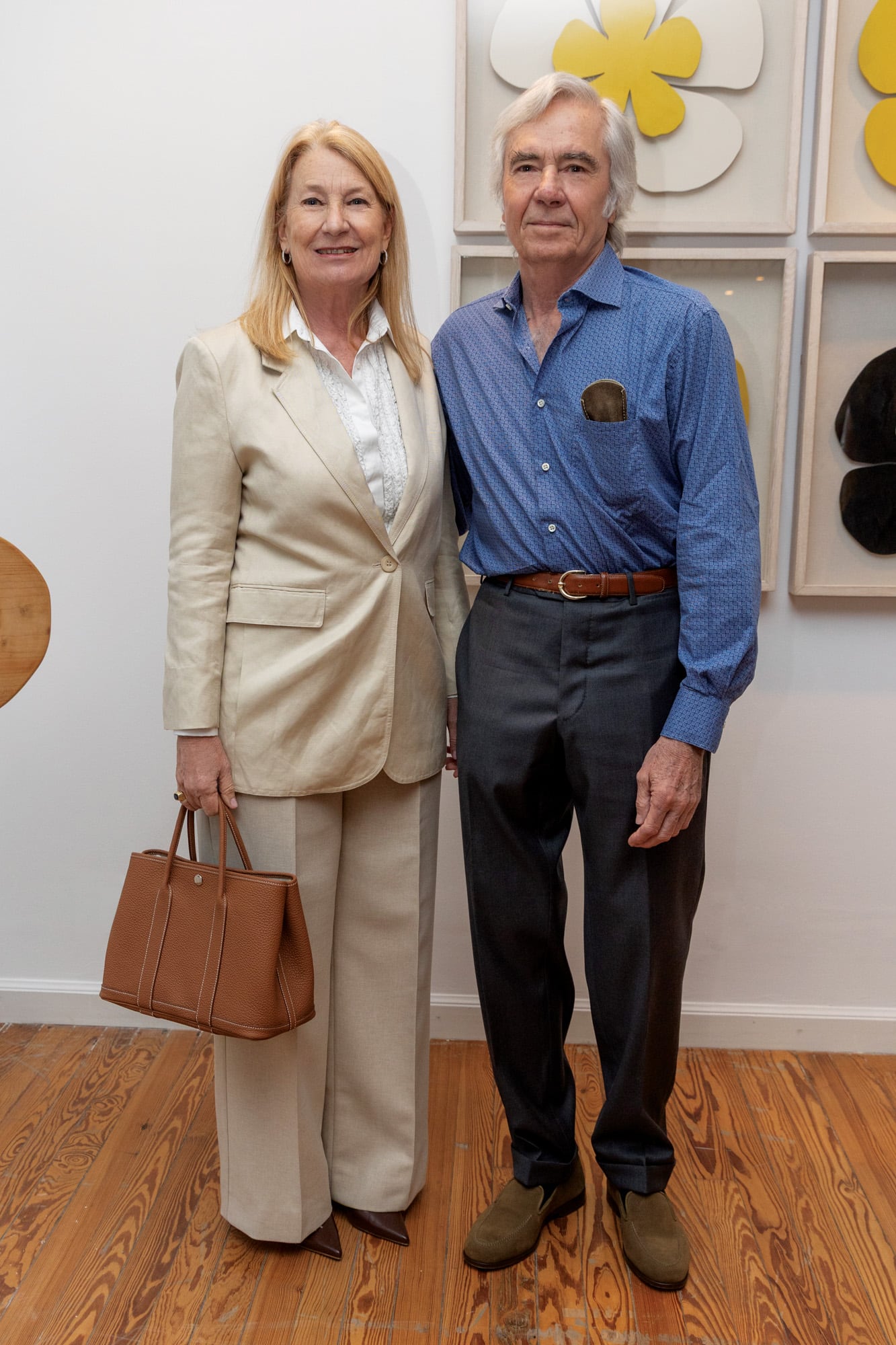 María Taquini y Charlie Blaquier, hermano de Jandri