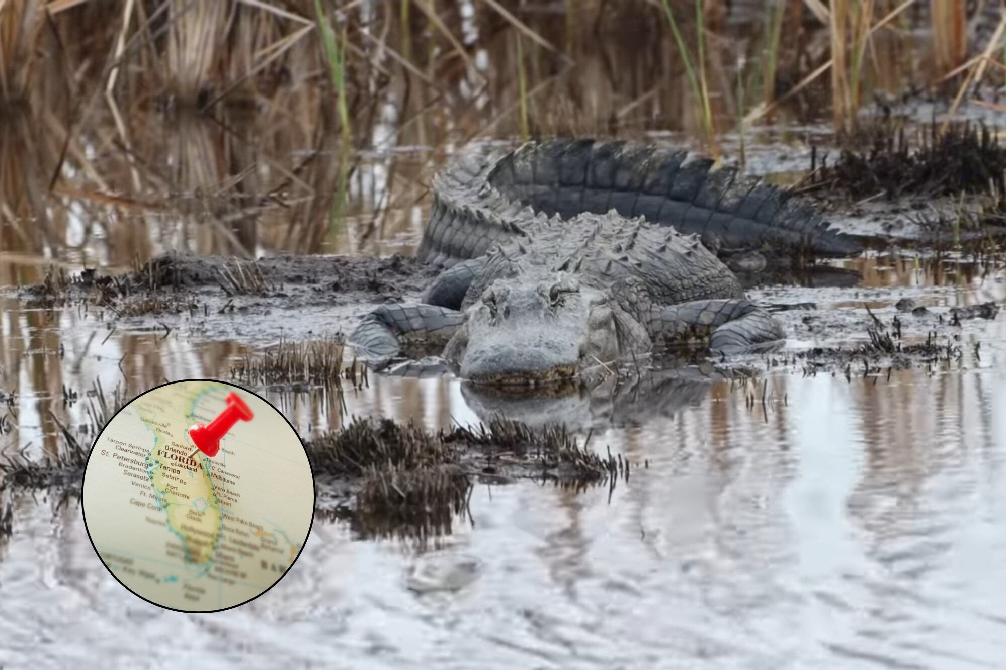 Ante la presencia de un caimán problemático, la FWC dispone de una línea telefónica de emergencia para asistencia.