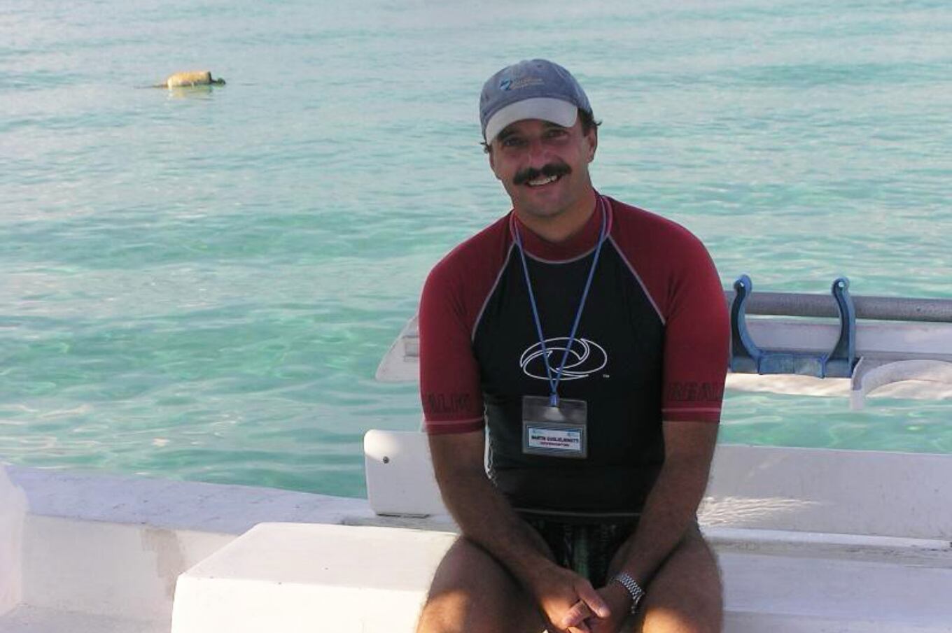 Martín en Cozumel.