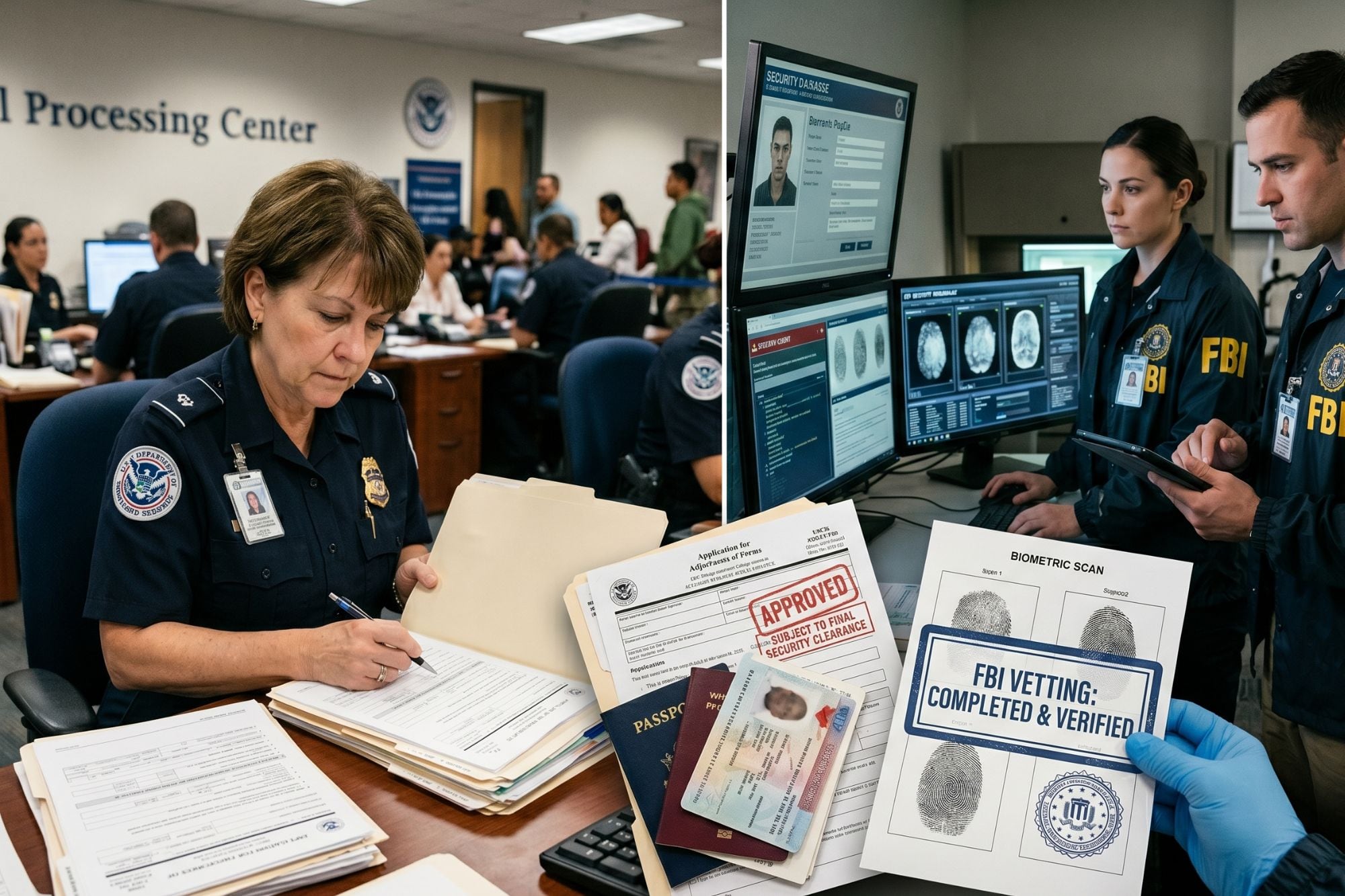 Uscis y FBI se unen para evaluar migrantes: ningún caso será aprobado sin pasar este nuevo control en EE.UU.