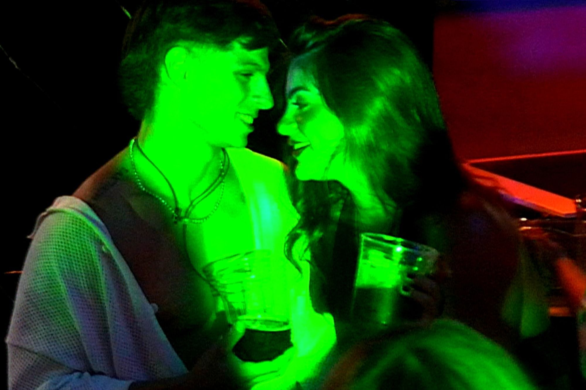 Luana se mostró muy cerca de Franco Zunino dentro de la casa