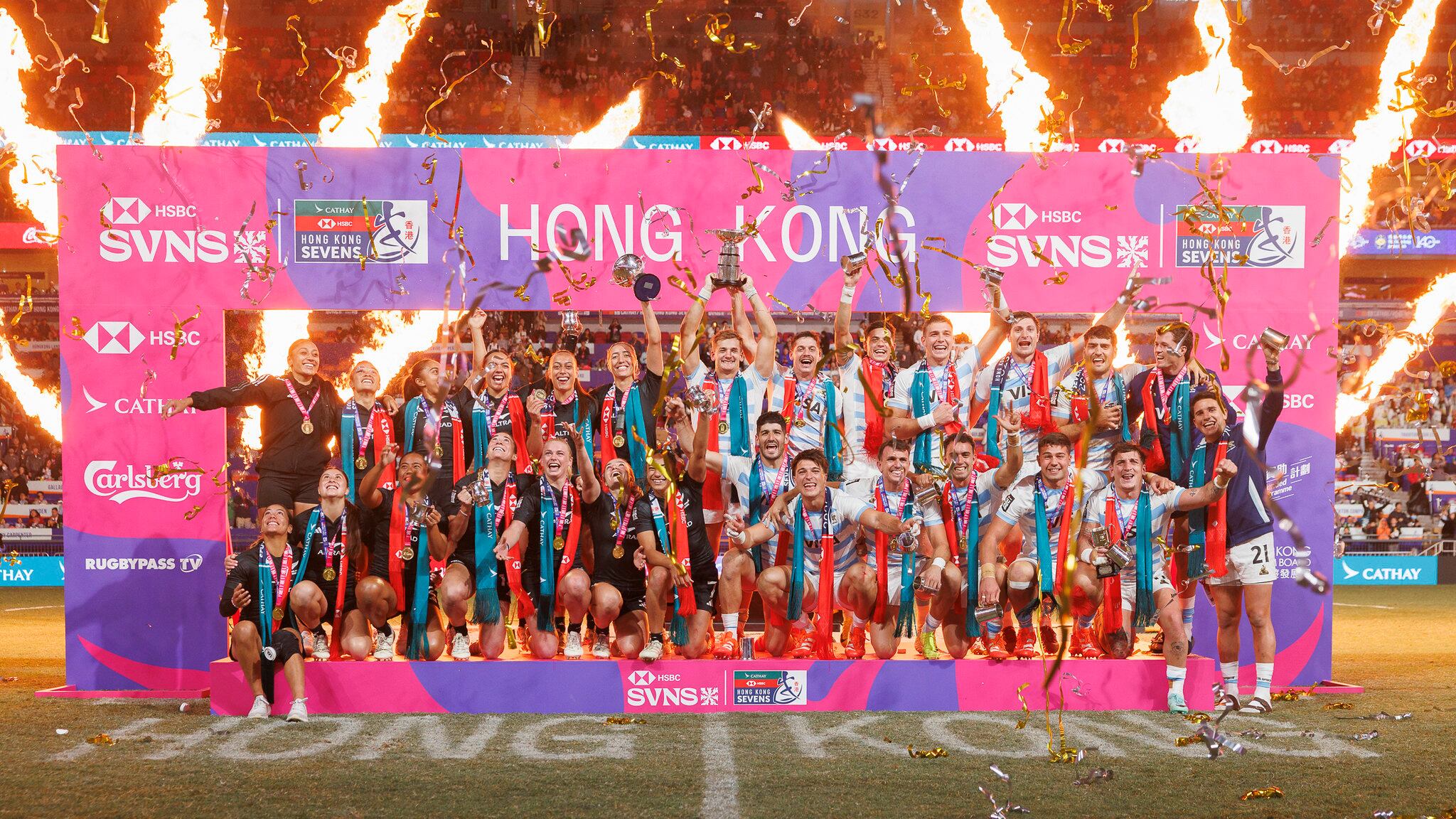 La última vez que los Pumas 7s fueron campeones en el Circuito Mundial fue en el Seven de Hong Kong en 2025
