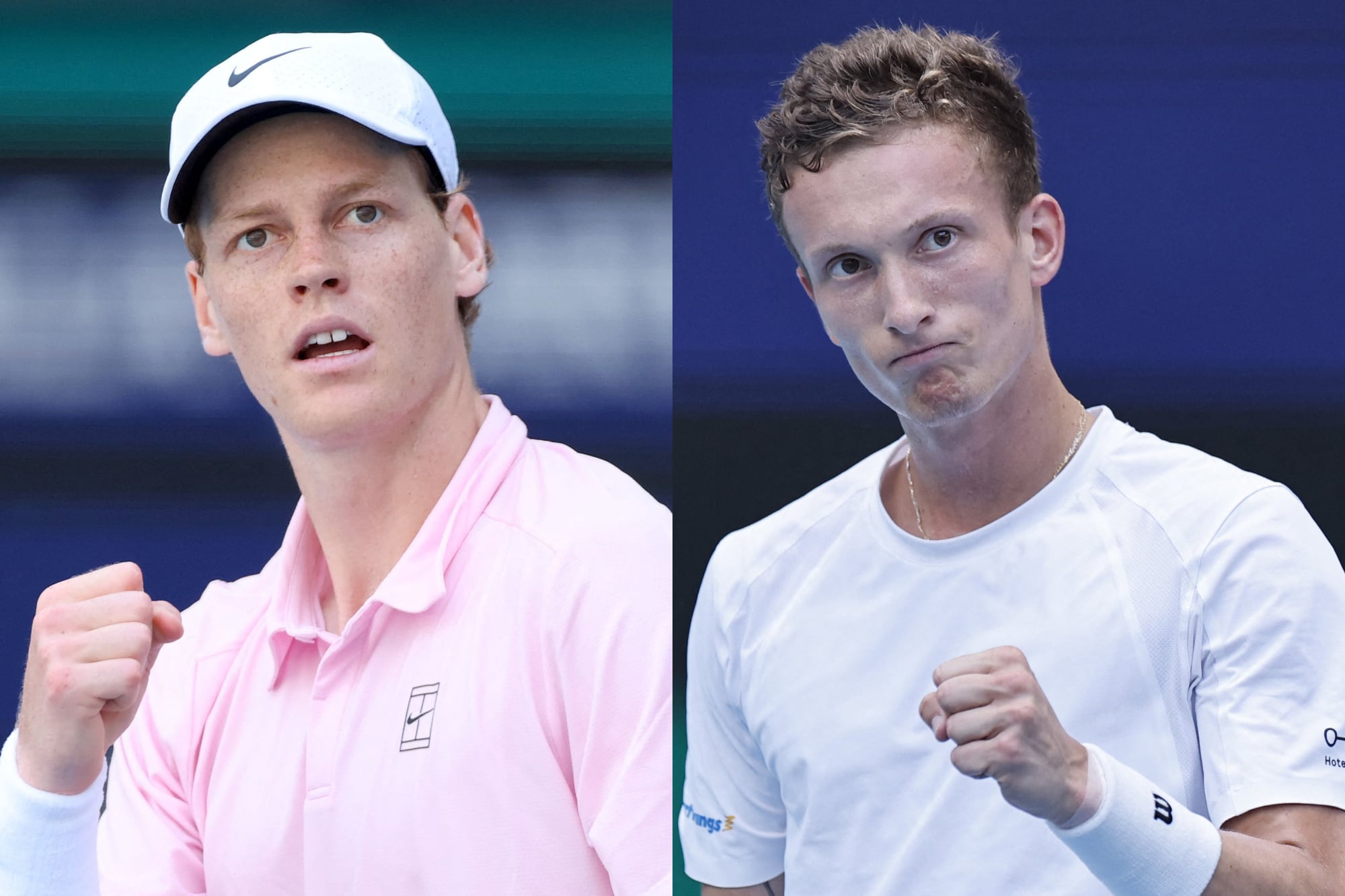 Yannick Siner e Jiri Lehecka se enfrentam neste domingo na final do Masters 1000 de Miami.