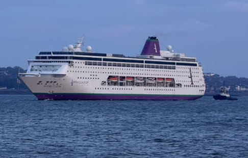 Qué se sabe del crucero que puso en cuarentena a 1700 personas en Francia: sospechan de una epidemia de gastroenteritis