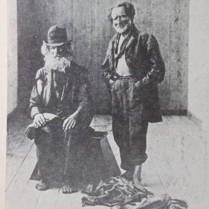 Dos atorrantes de Buenos Aires, a fines del siglo XIX