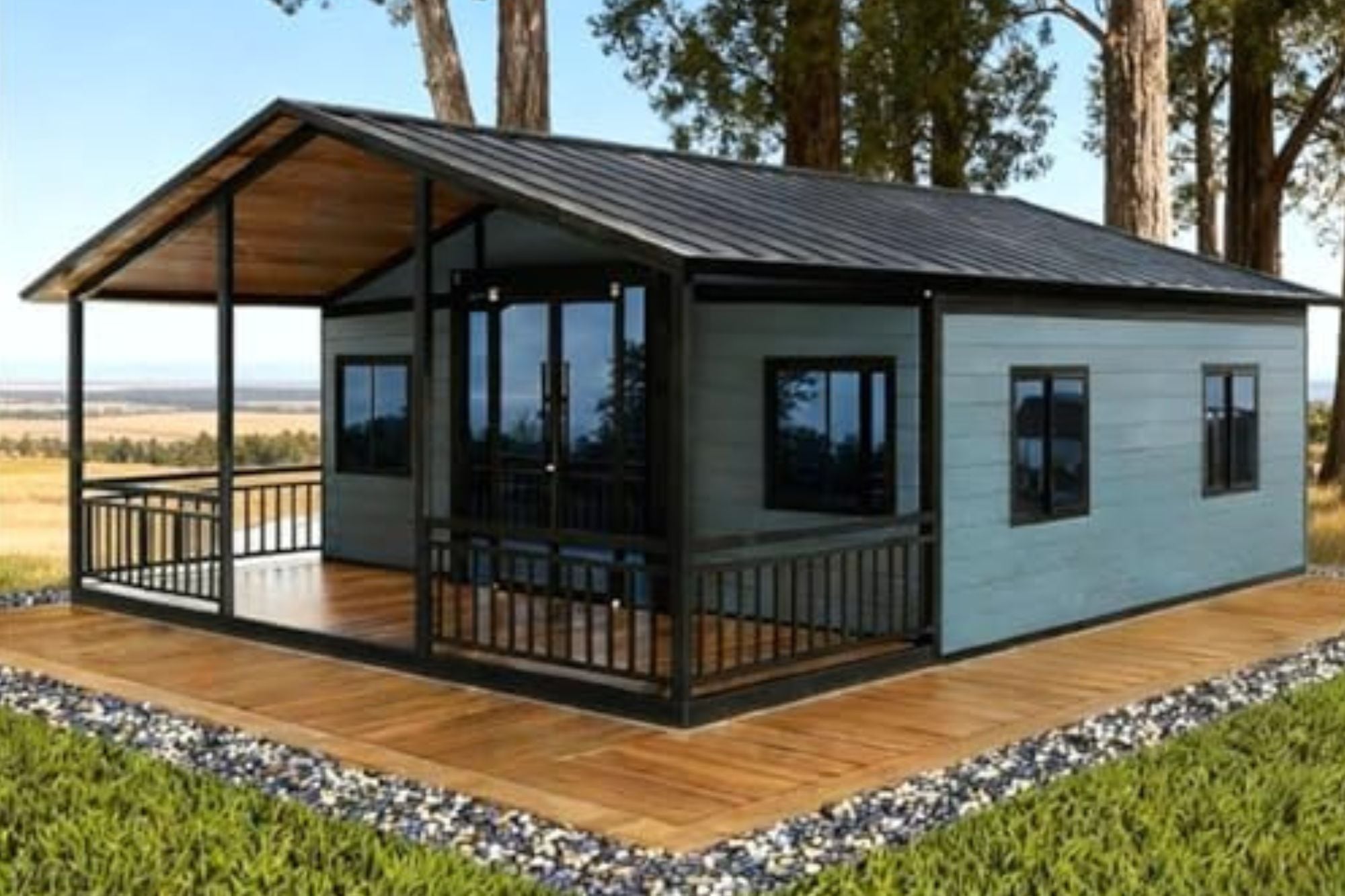 Amazon sorprende con la venta de una mini casa elegante: paneles solares y espacio por menos de 15.000 dólares