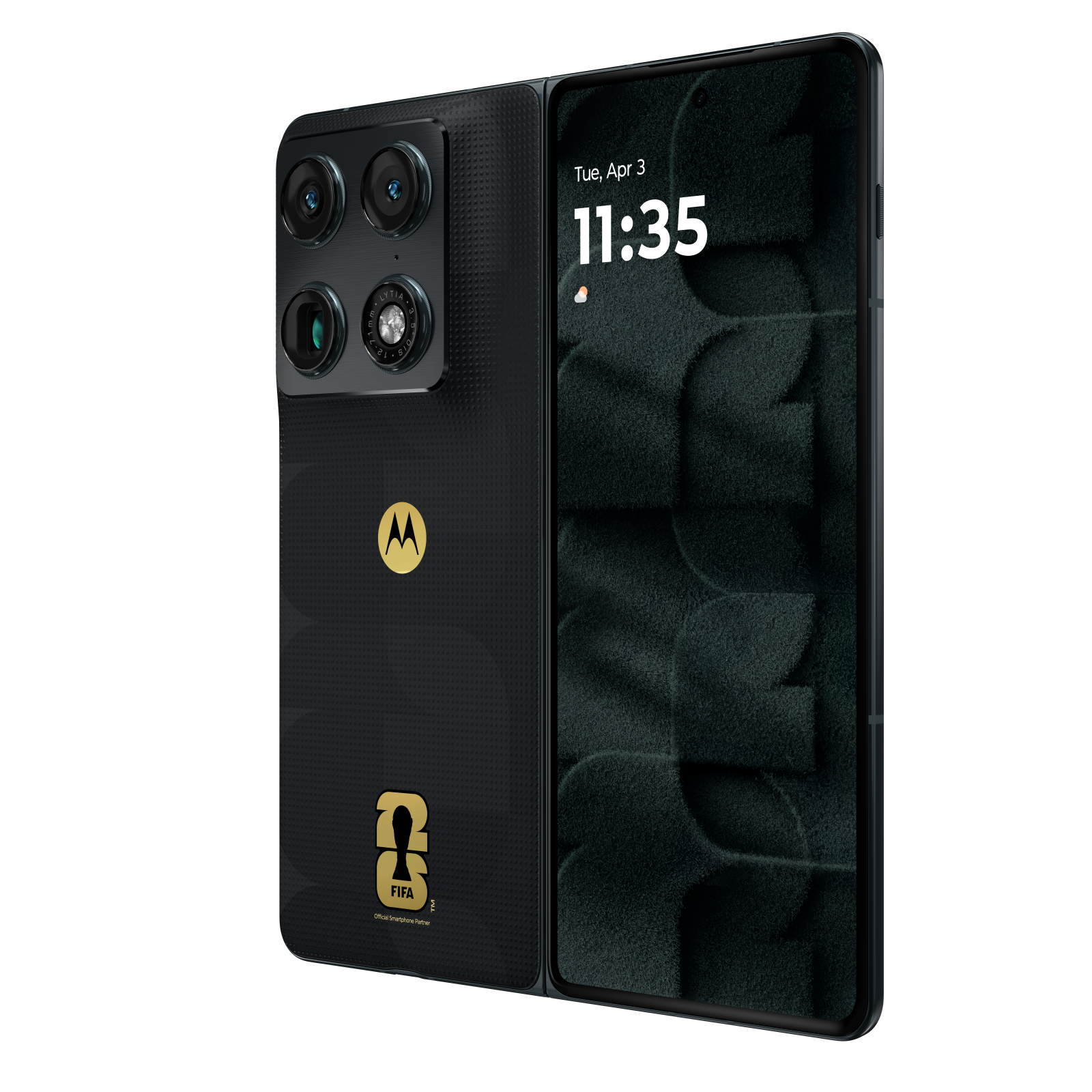 La edición especial del Mundial 2026 del Moto Razr Fold