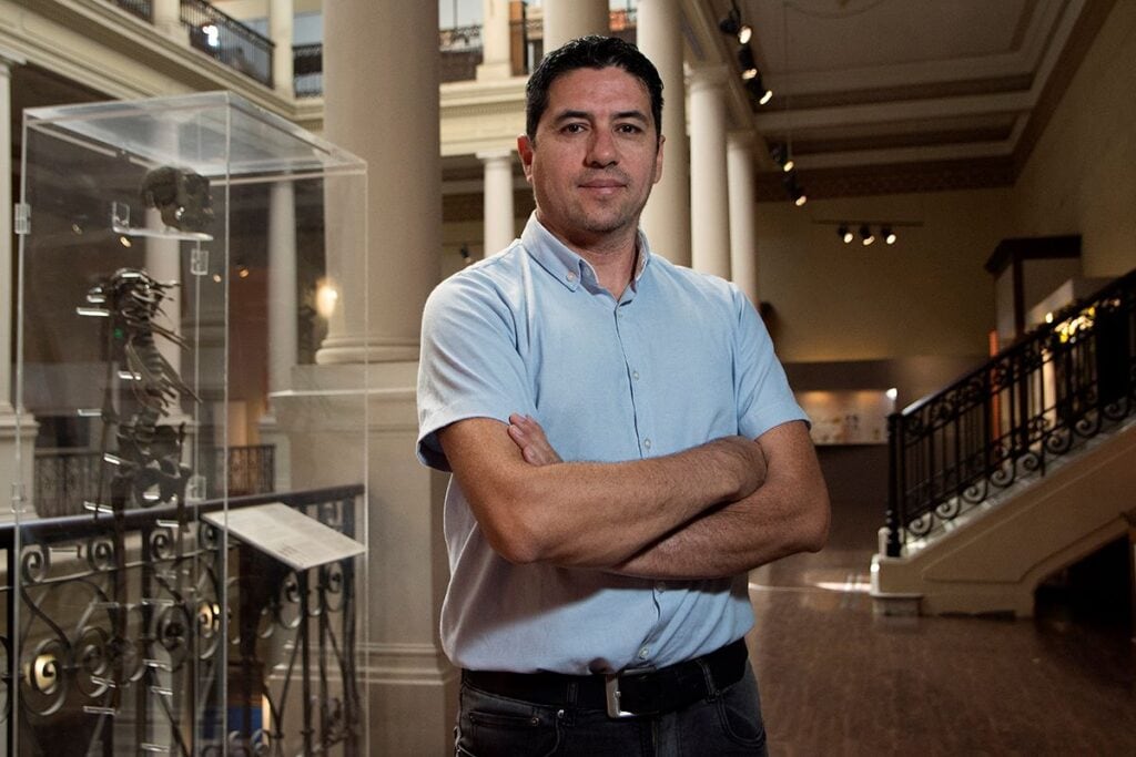 Miguel Delgado, antropólogo de la Universidad Nacional de La Plata (Argentina)