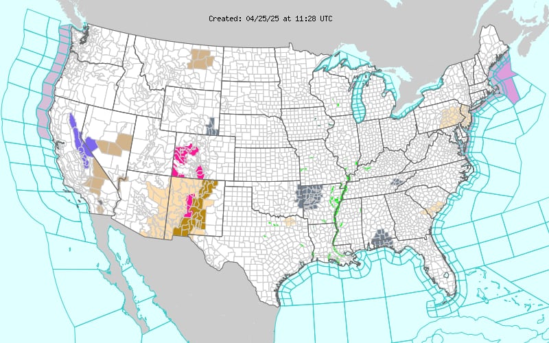 Mientras el este sufre calor veraniego, las Rocallosas registran nevadas y temperaturas invernales