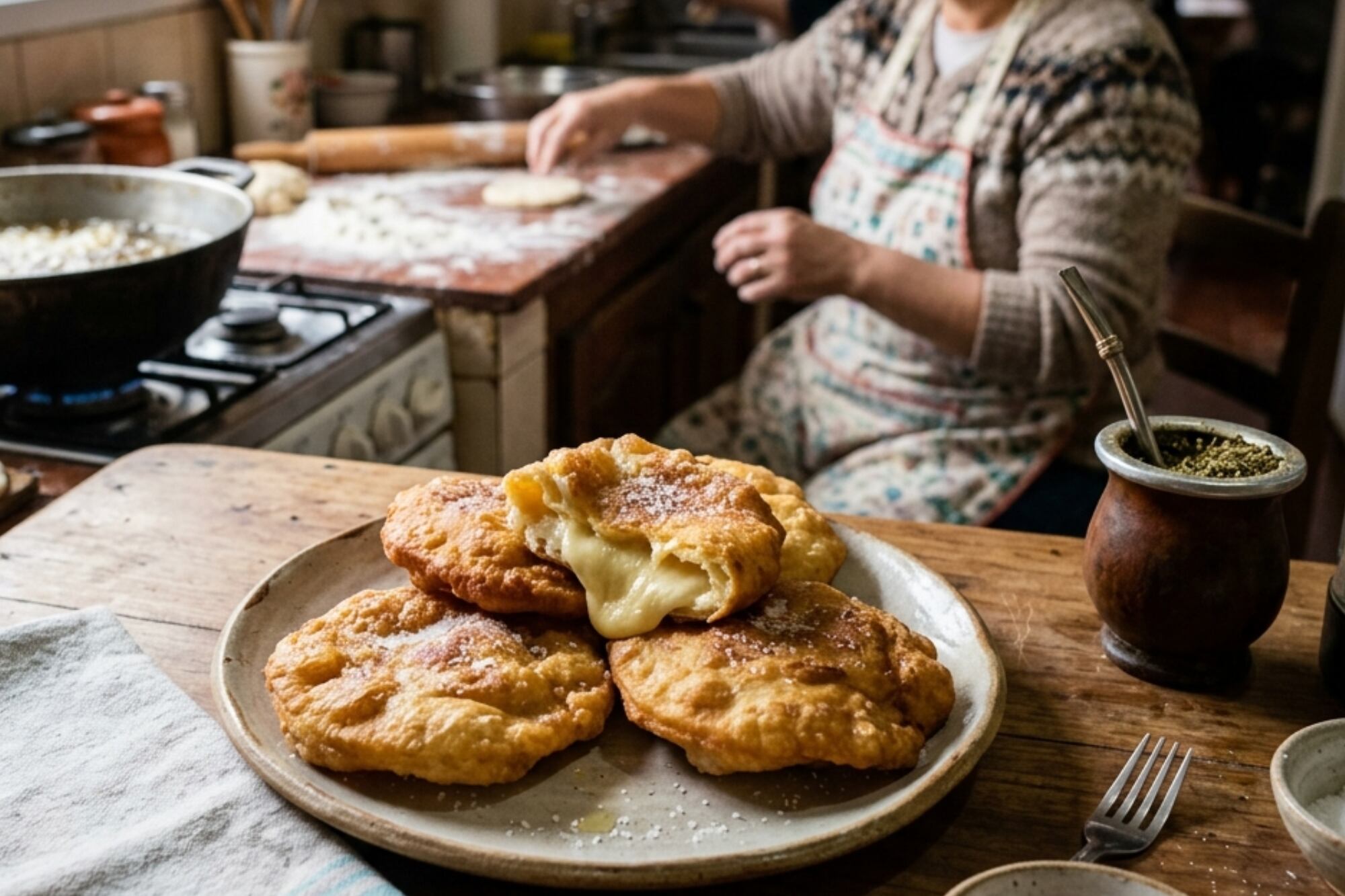 La receta imperdible de las tortas fritas de queso para celebrar el 25 de Mayo