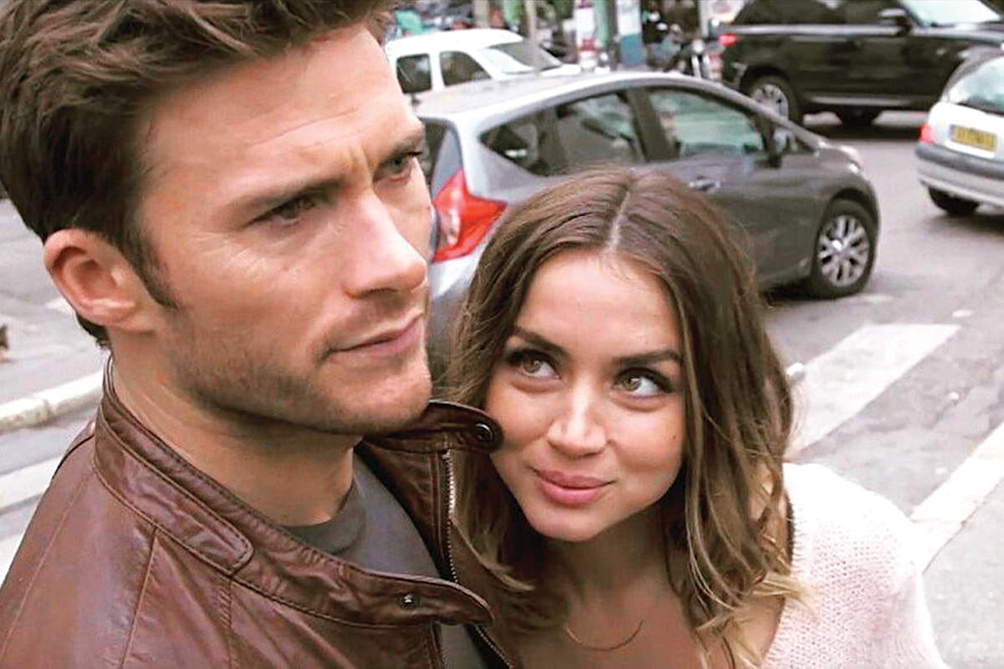 Junto a Ana de Armas,
con quien se lo relacionó
sentimentalmente en 2017