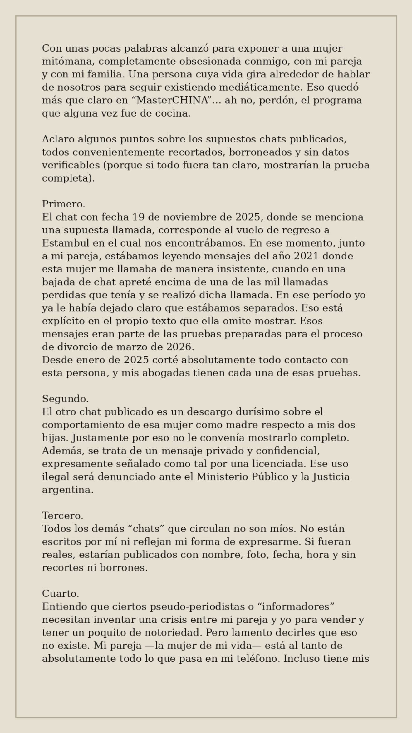 Mauro Icardi volvió a apuntar contra Wanda Nara (Foto: Captura Instagram/@wanda_nara)