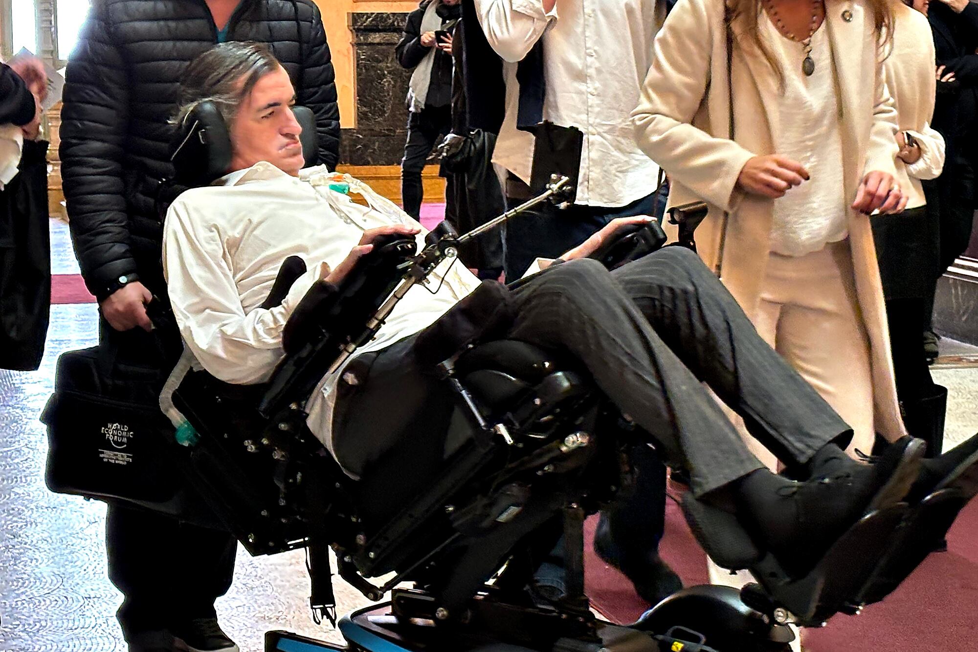 Esteban Bullrich asistió al concierto, estuvo acompañado por parte de su familia