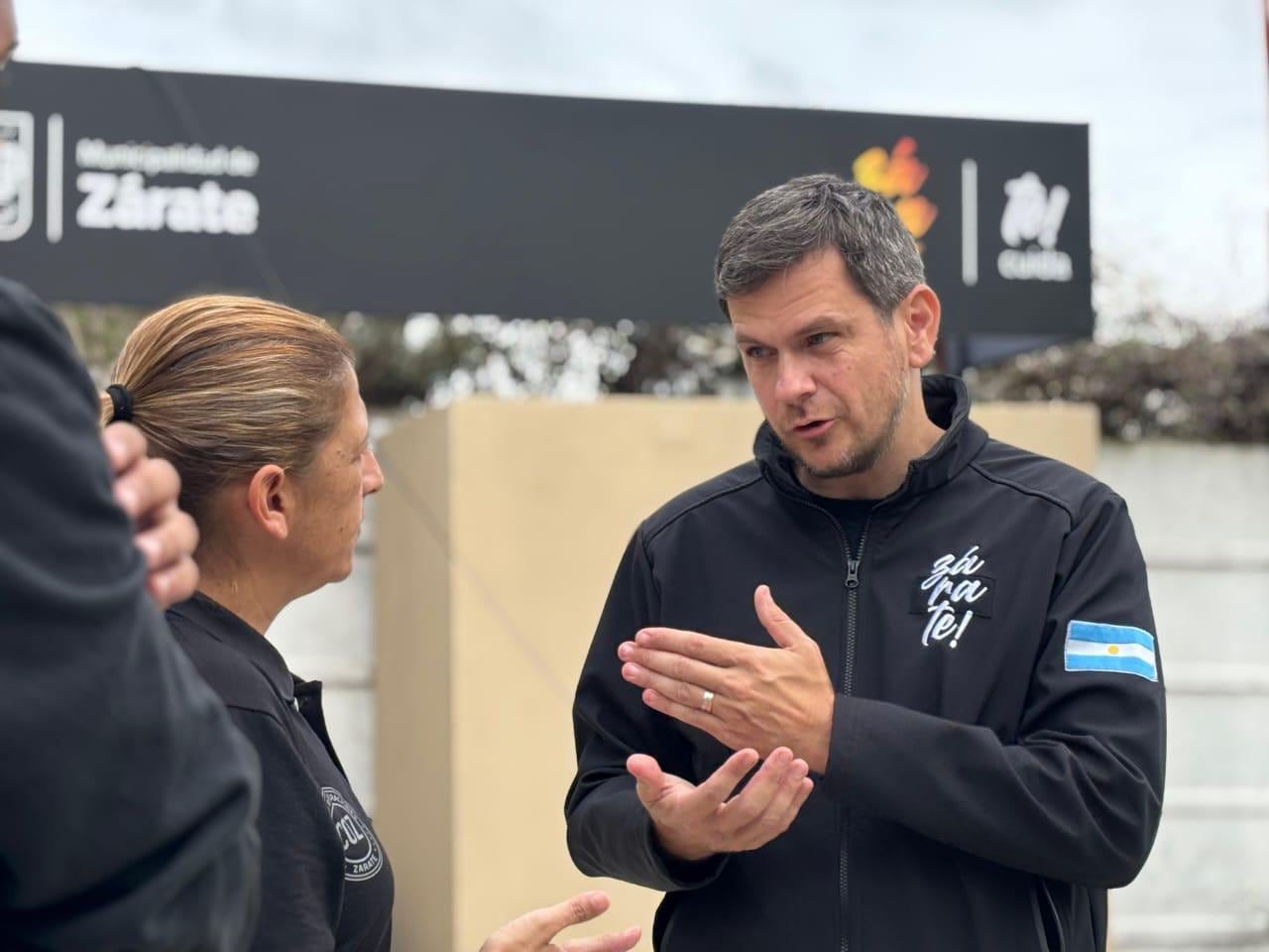 El intendente de Zárate, Marcelo Matzkin