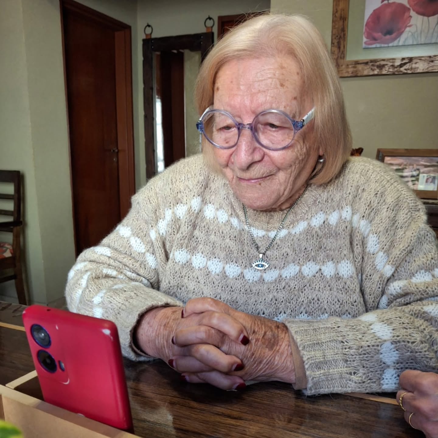 Yolanda es la fanática más longeva de Lionel Messi