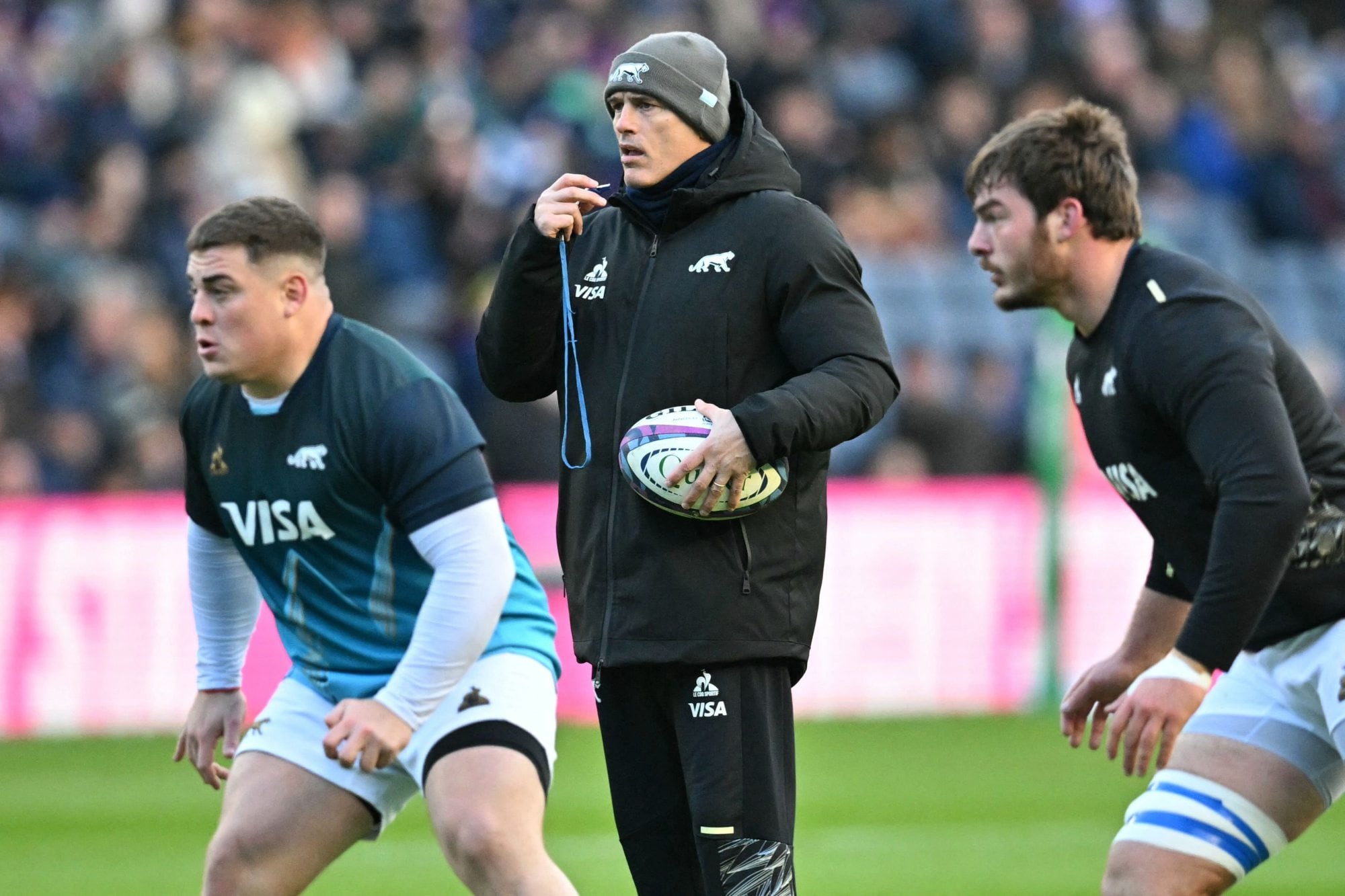 Contepomi tiene en Boris Wenger y Pedro Rubiolo parte del futuro de los Pumas; el cordobés será suplente en la primera línea, y el rafaelino, titular contra los ingleses.