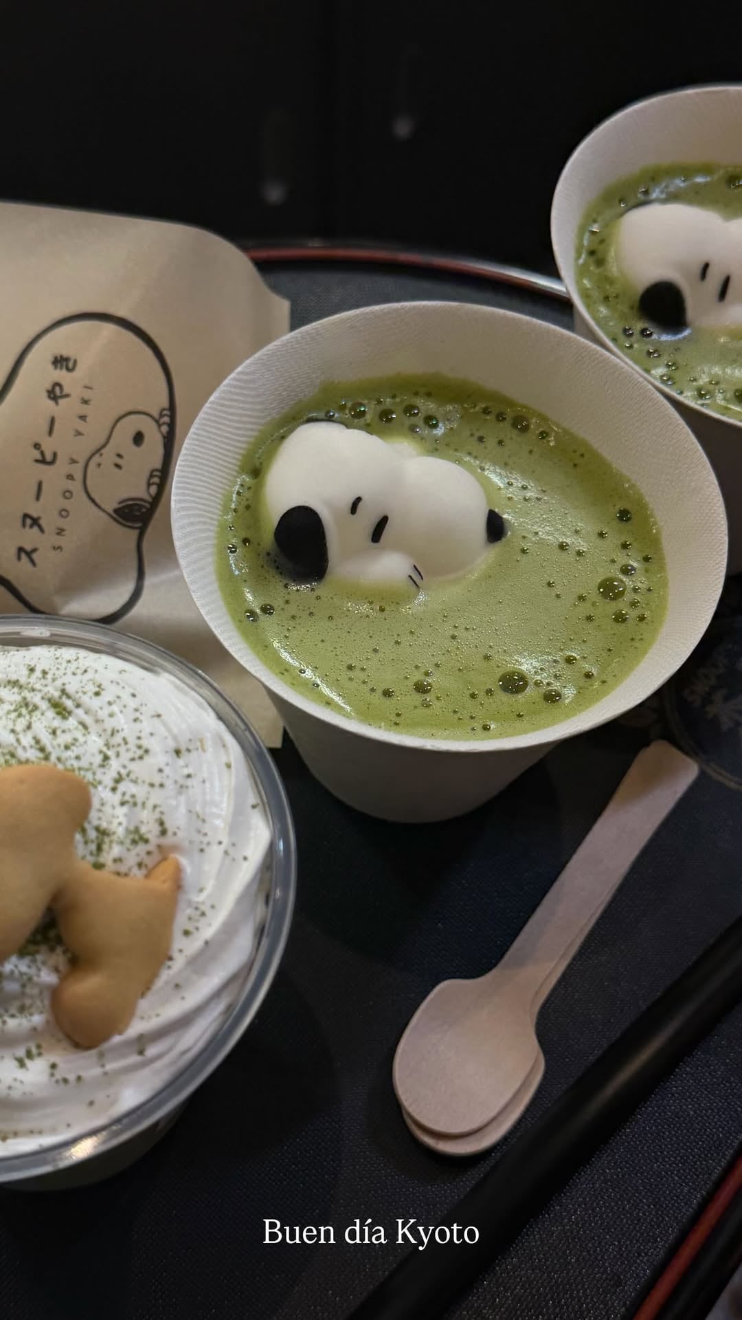 El desayuno de Wanda Nara en Kyoto
