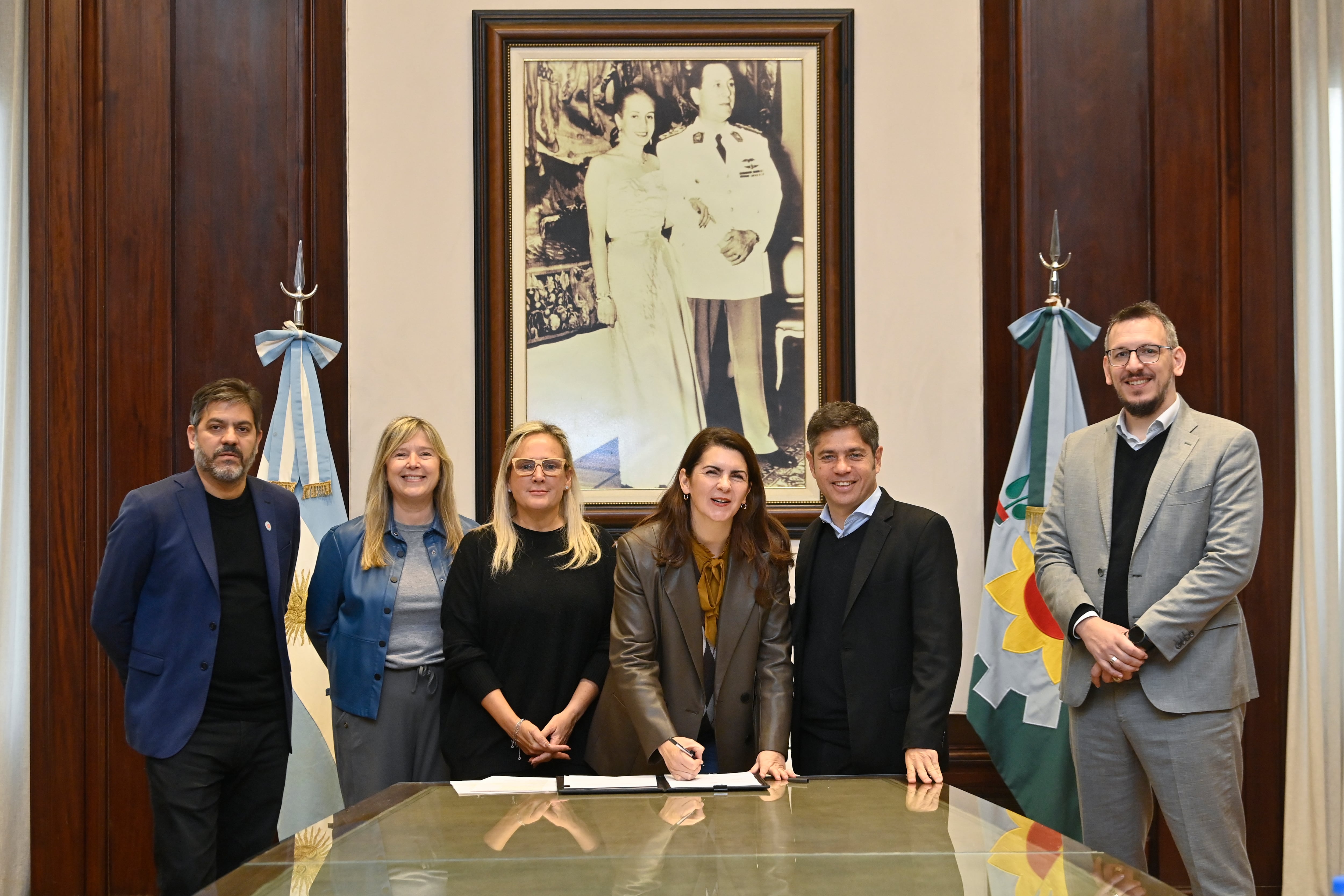 Axel Kicillof busca impulsar un sucesor de su riñón frente a la amenaza del kirchnerismo 10 Mariel Fernández, intendente de Moreno, en la Casa de Gobierno de la provincia de Buenos Aires.