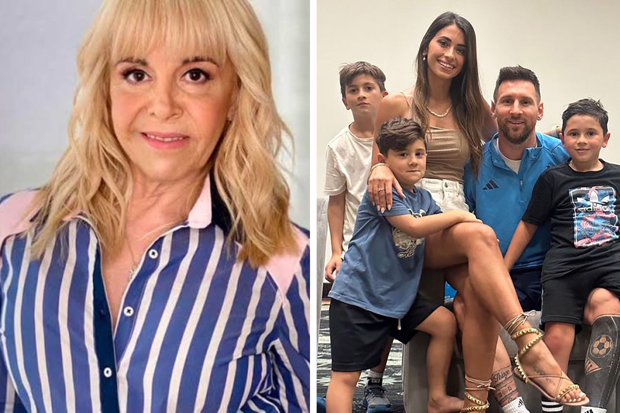 Claudia Villafañe detalló cómo es su vínculo actual con la familia Messi