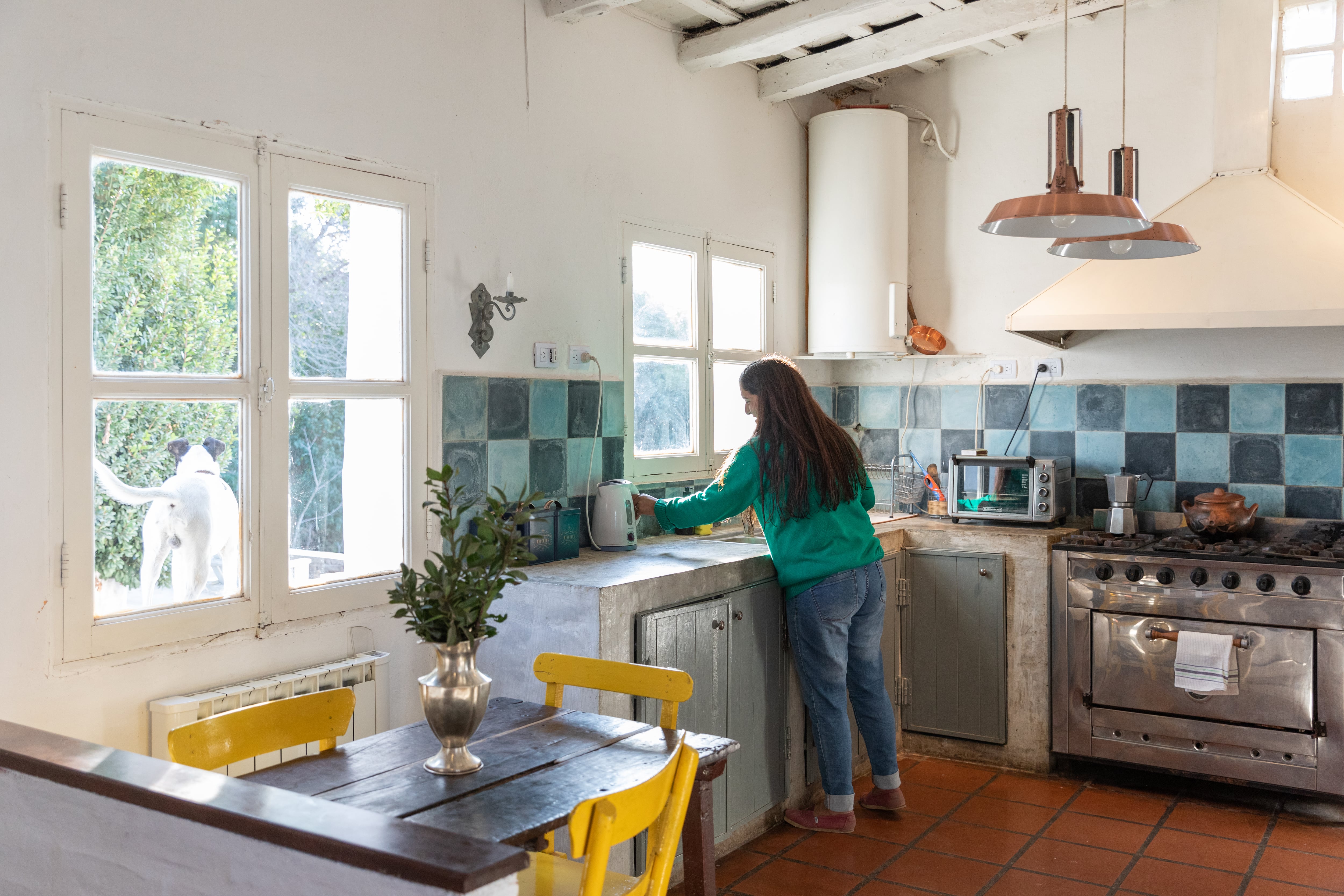 La casa tiene la calidez de ser atendida por sus propios dueños, que están siempre atentos a los detalles.