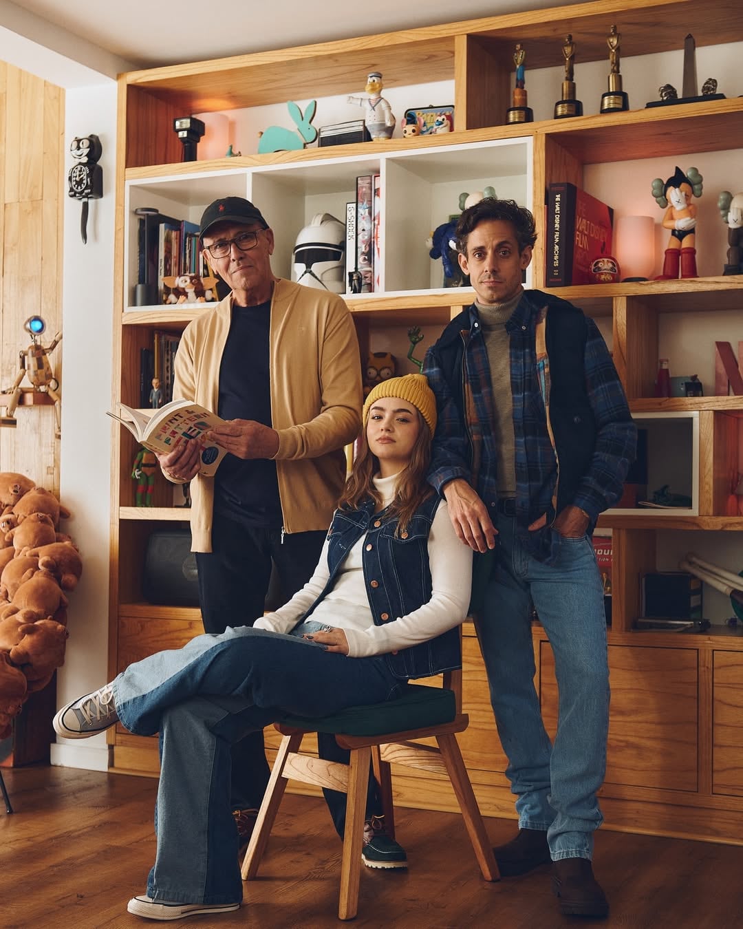Las tres generaciones Aristarán, Roberto, Agustín y Bianca, protagonizaron una publicidad por el Día del padre (Foto: Instagram @soyrada)